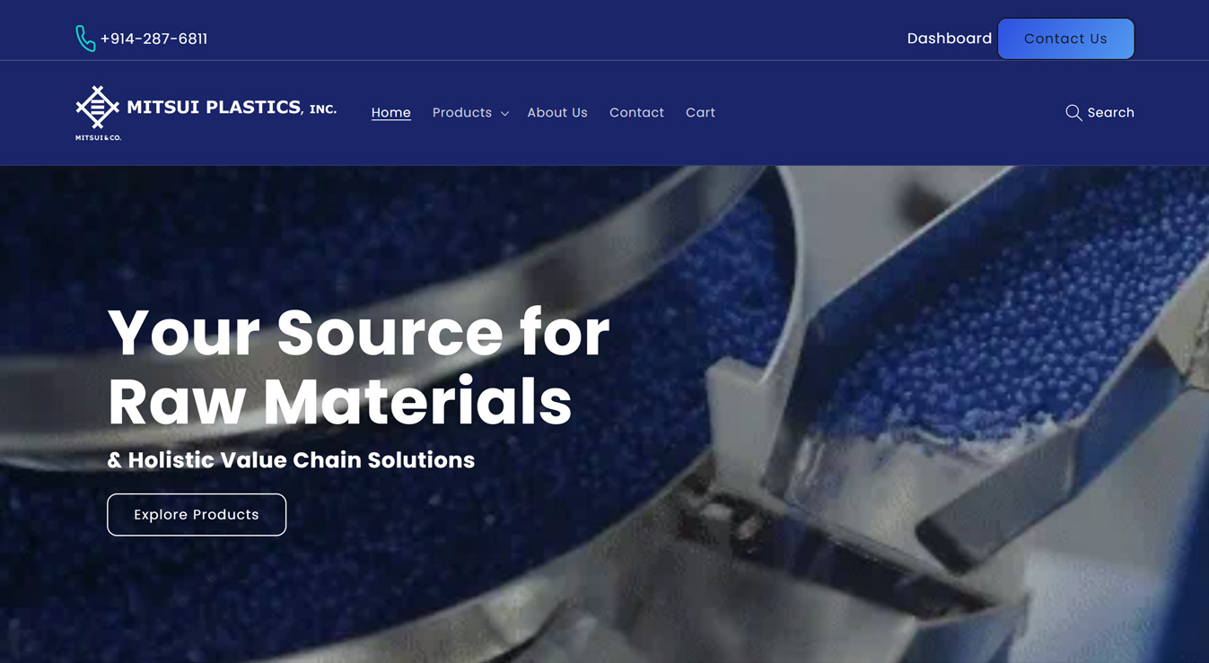 Shop.MitsuiPlastics.com Our New E-Commerce Portal